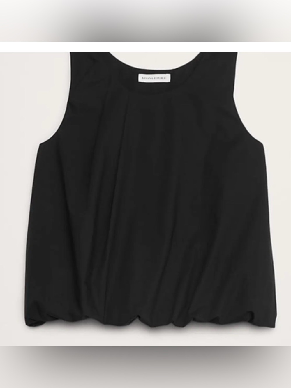 Cotton Poplin Bubble Tank
